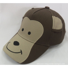 Monkey Animal Kids Baseball Cap Woven Cap (WB-080152)